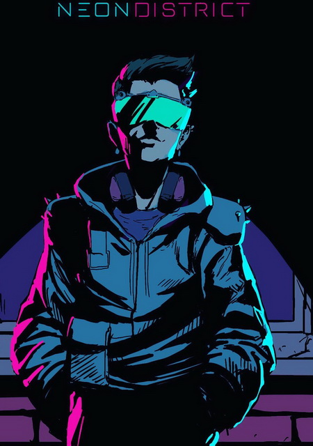 Обложка игры Neon District