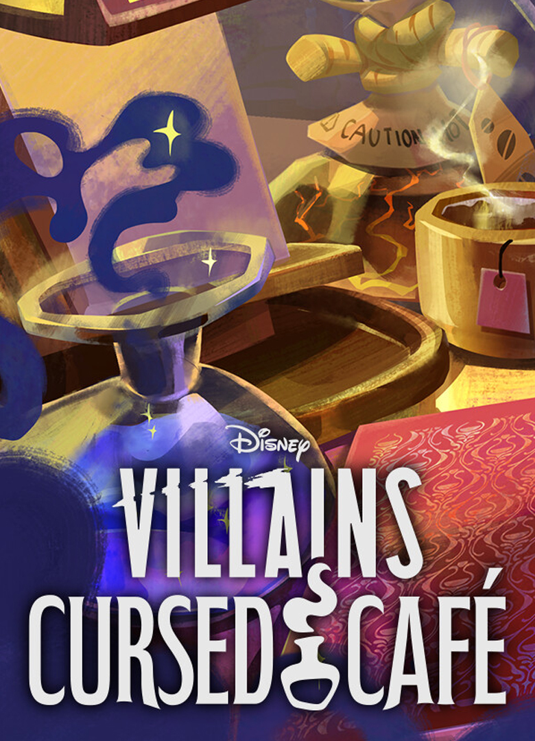 Обложка Disney Villains Cursed Cafe