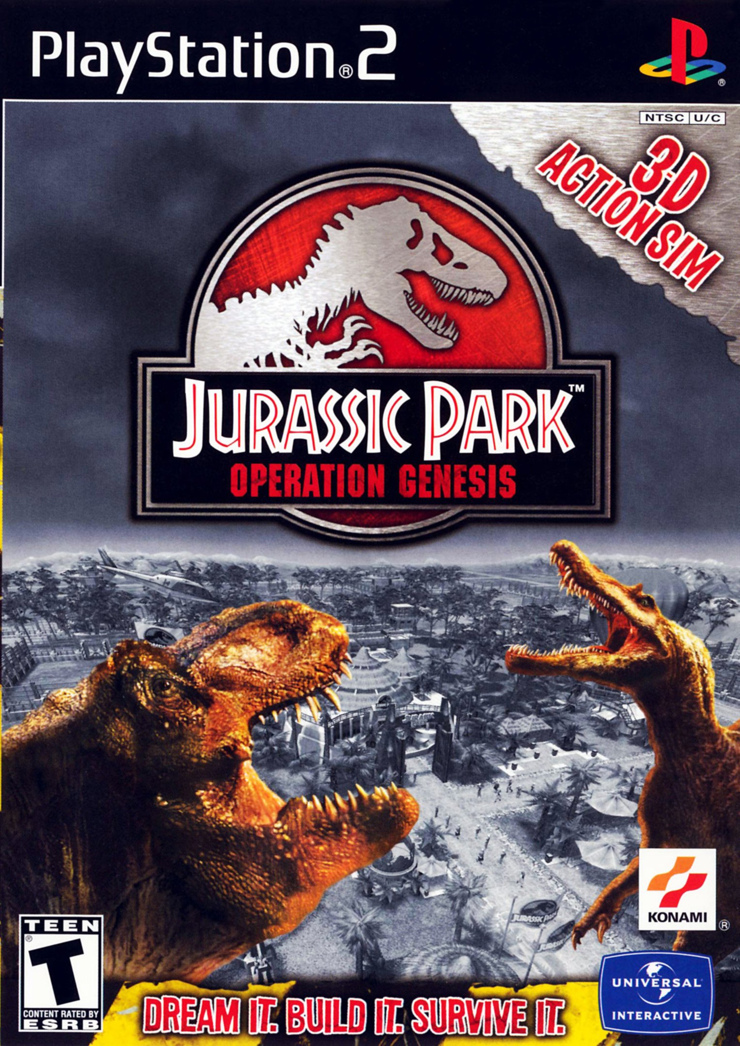 Обложка игры Jurassic Park: Operation Genesis