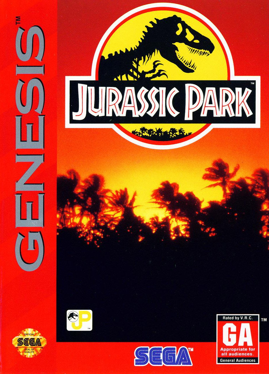 Обложка игры Jurassic Park