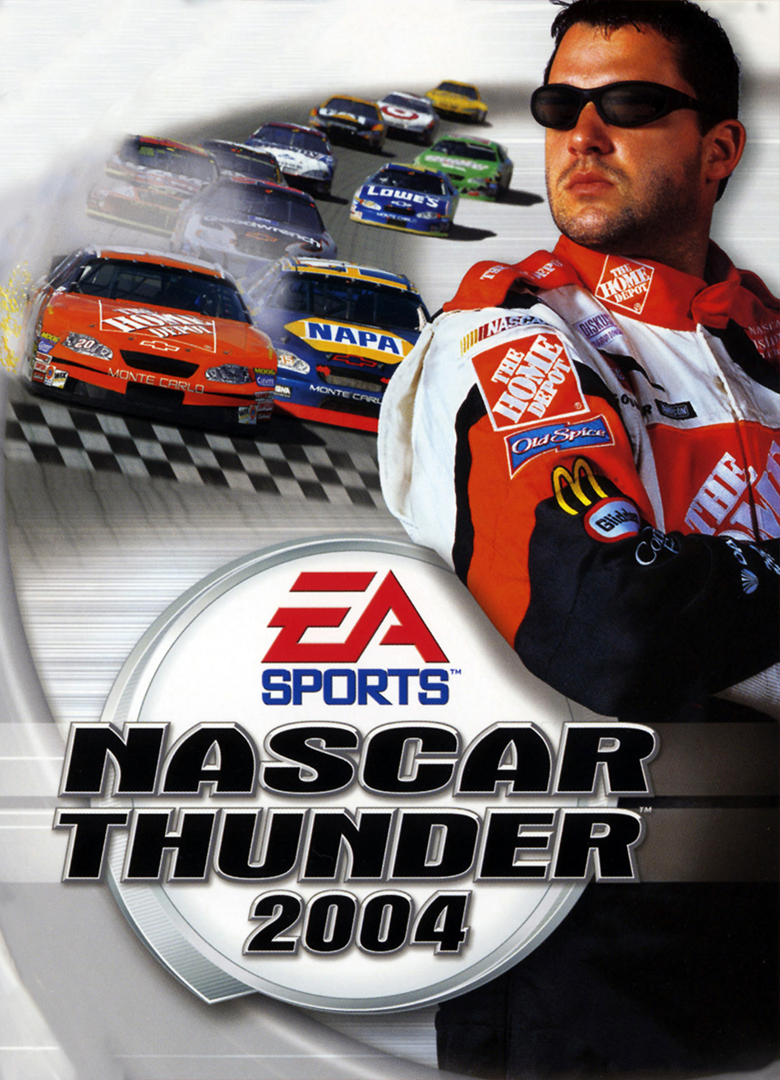 Обложка игры NASCAR Thunder 2004