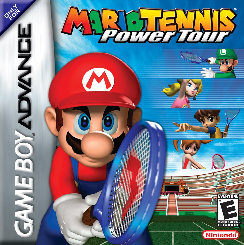 Обложка игры Mario Tennis: Power Tour