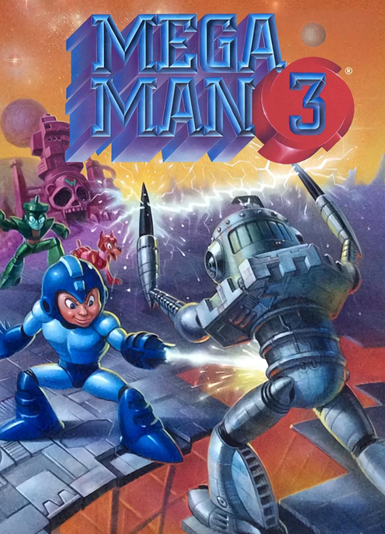 Обложка игры Mega Man 3