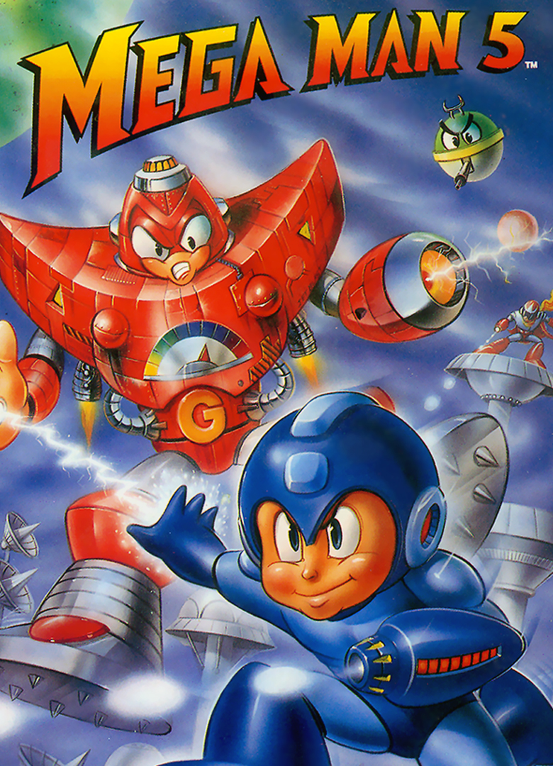 Обложка игры Mega Man 5
