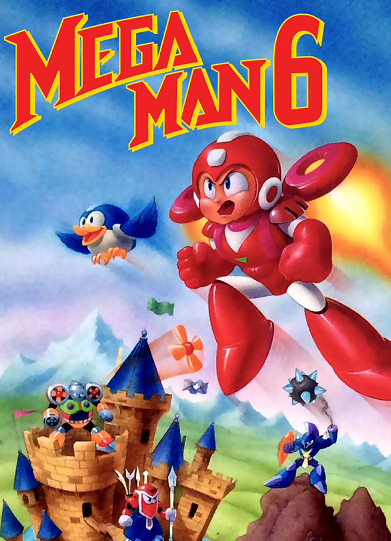 Обложка игры Mega Man 6
