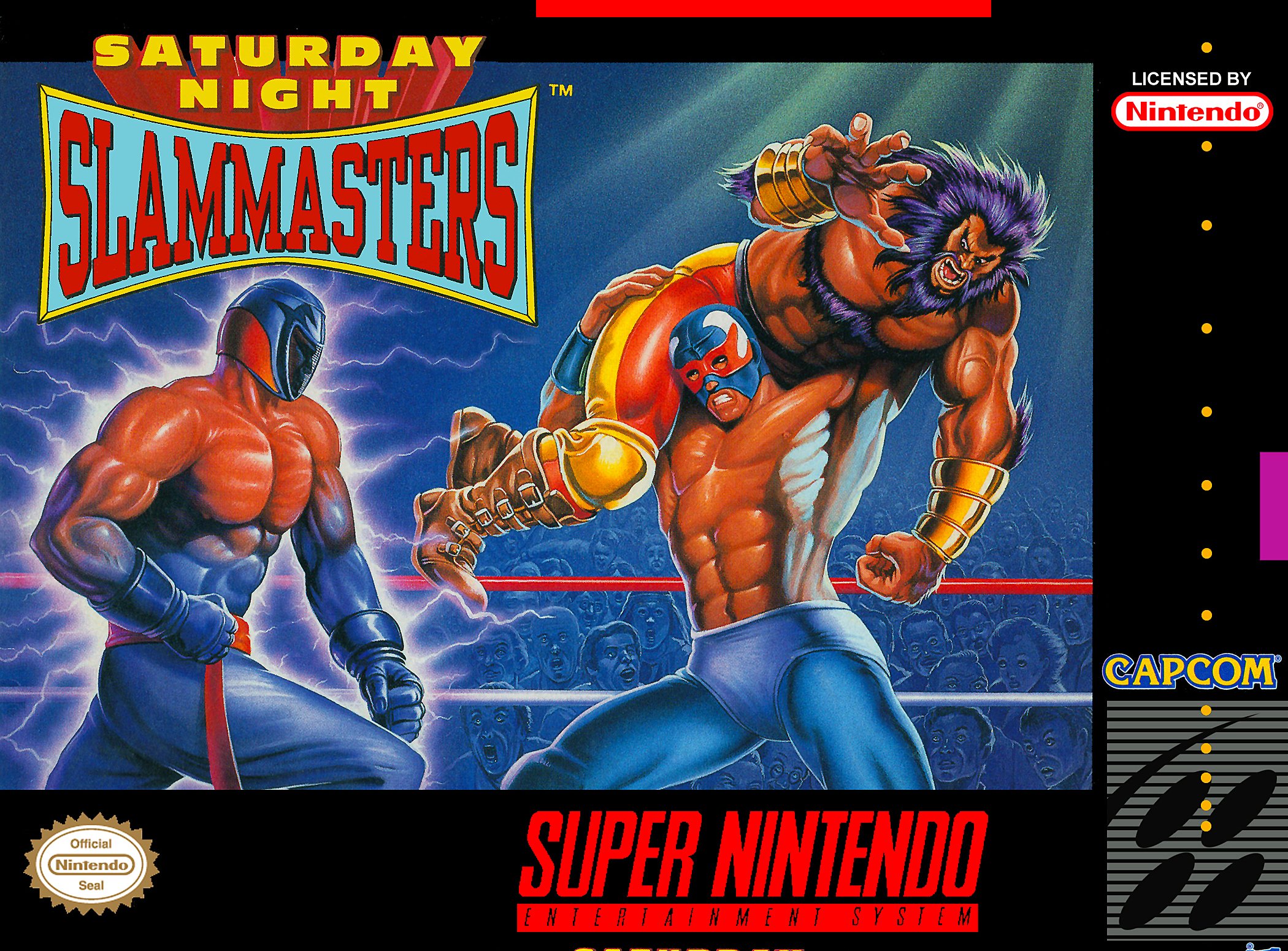 Обложка игры Saturday Night Slam Masters