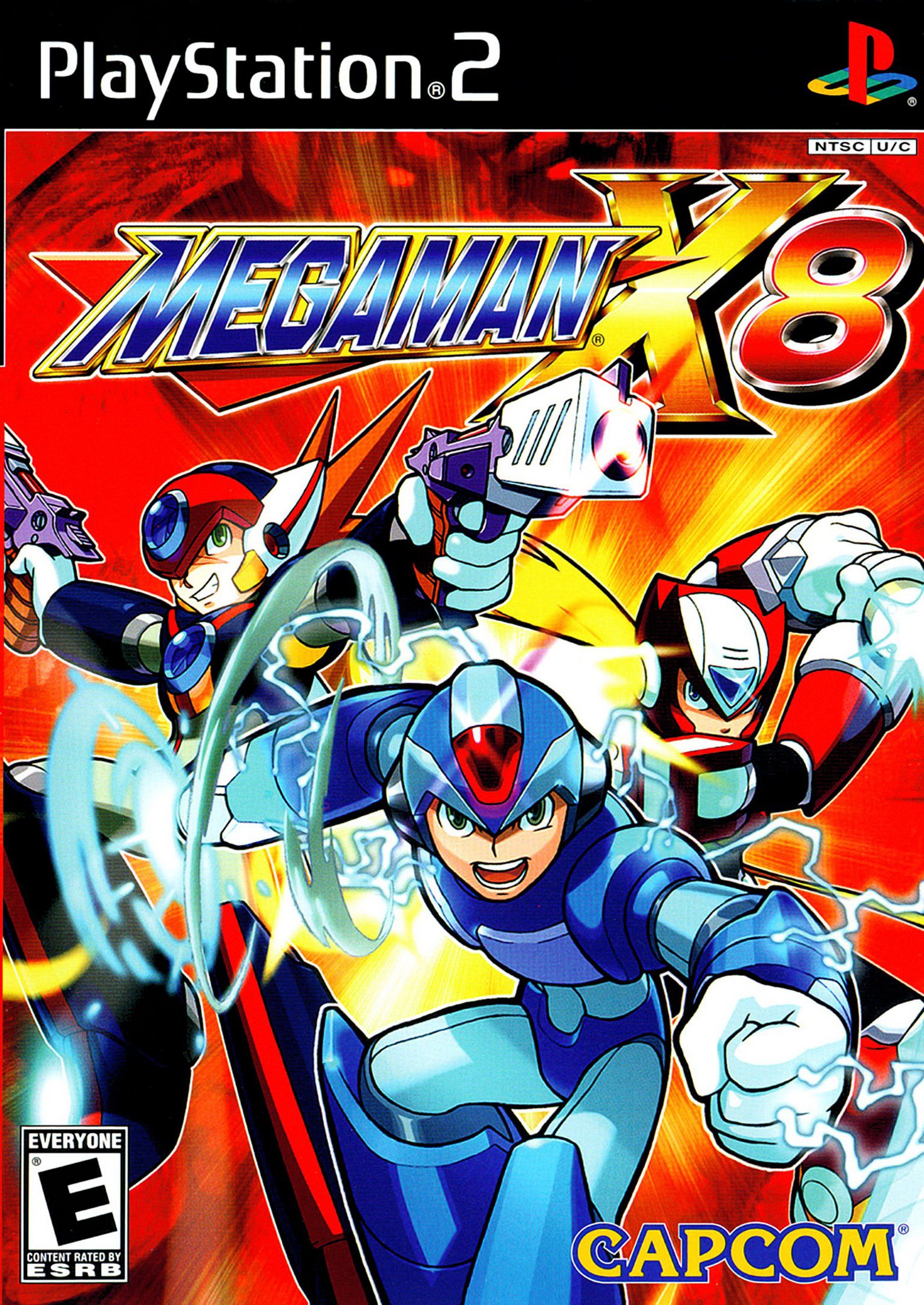 Обложка игры Mega Man X8