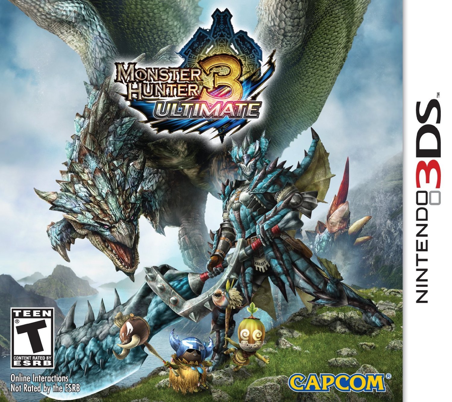 Обложка игры Monster Hunter 3 Ultimate