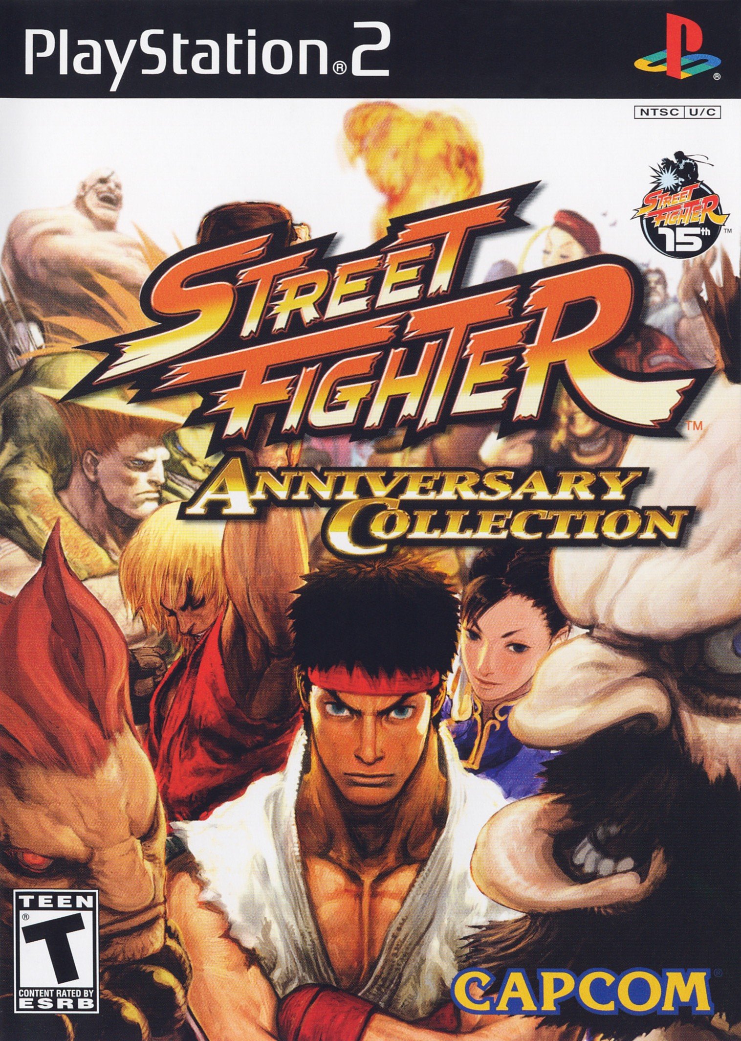 Обложка Street Fighter: Anniversary Collection