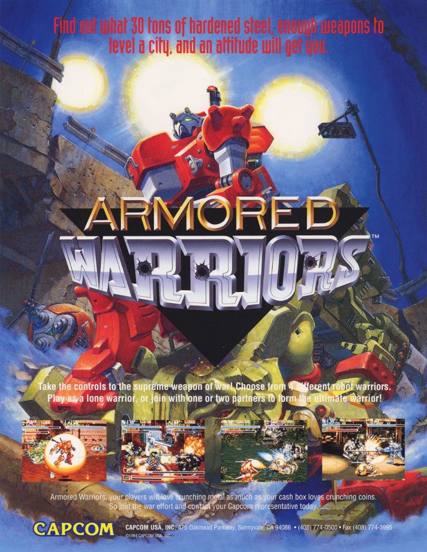 Обложка игры Armored Warriors