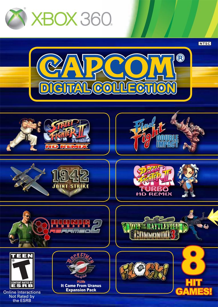 Обложка игры Capcom Digital Collection