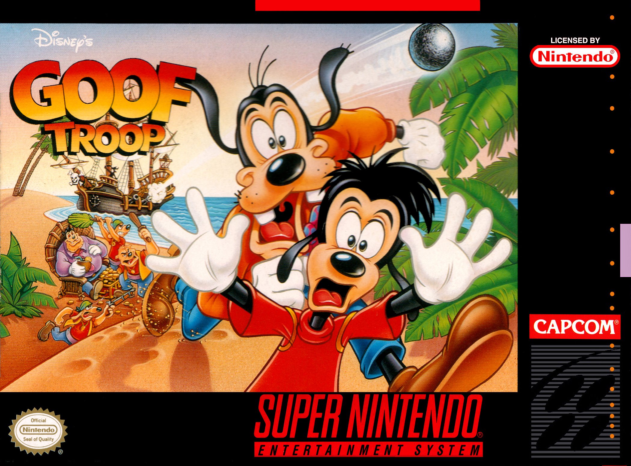 Обложка игры Goof Troop