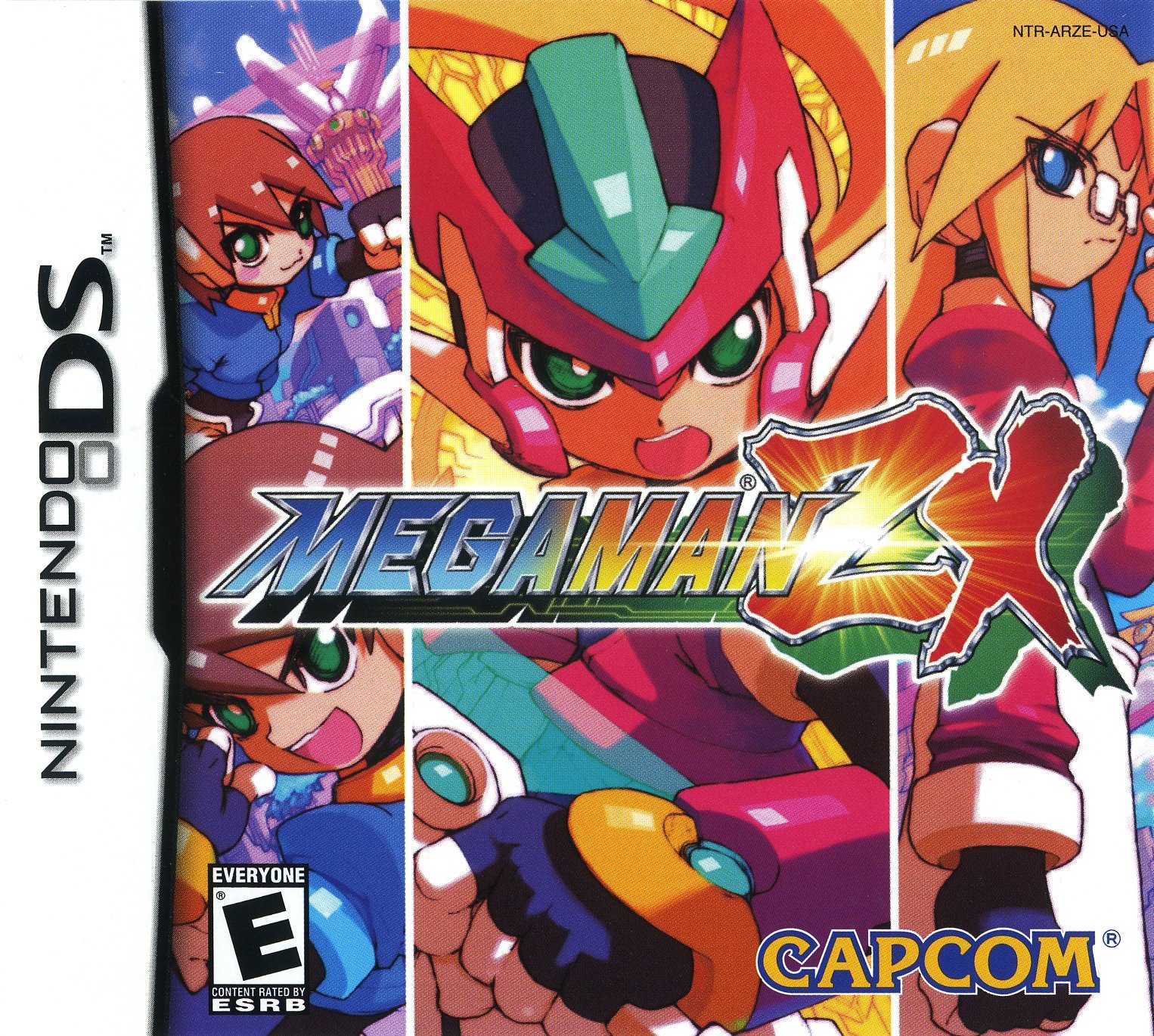 Обложка игры Mega Man ZX