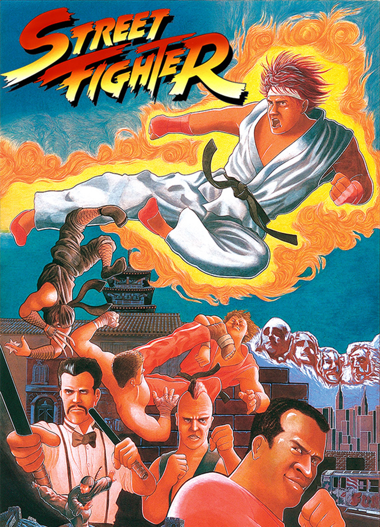 Обложка игры Street Fighter
