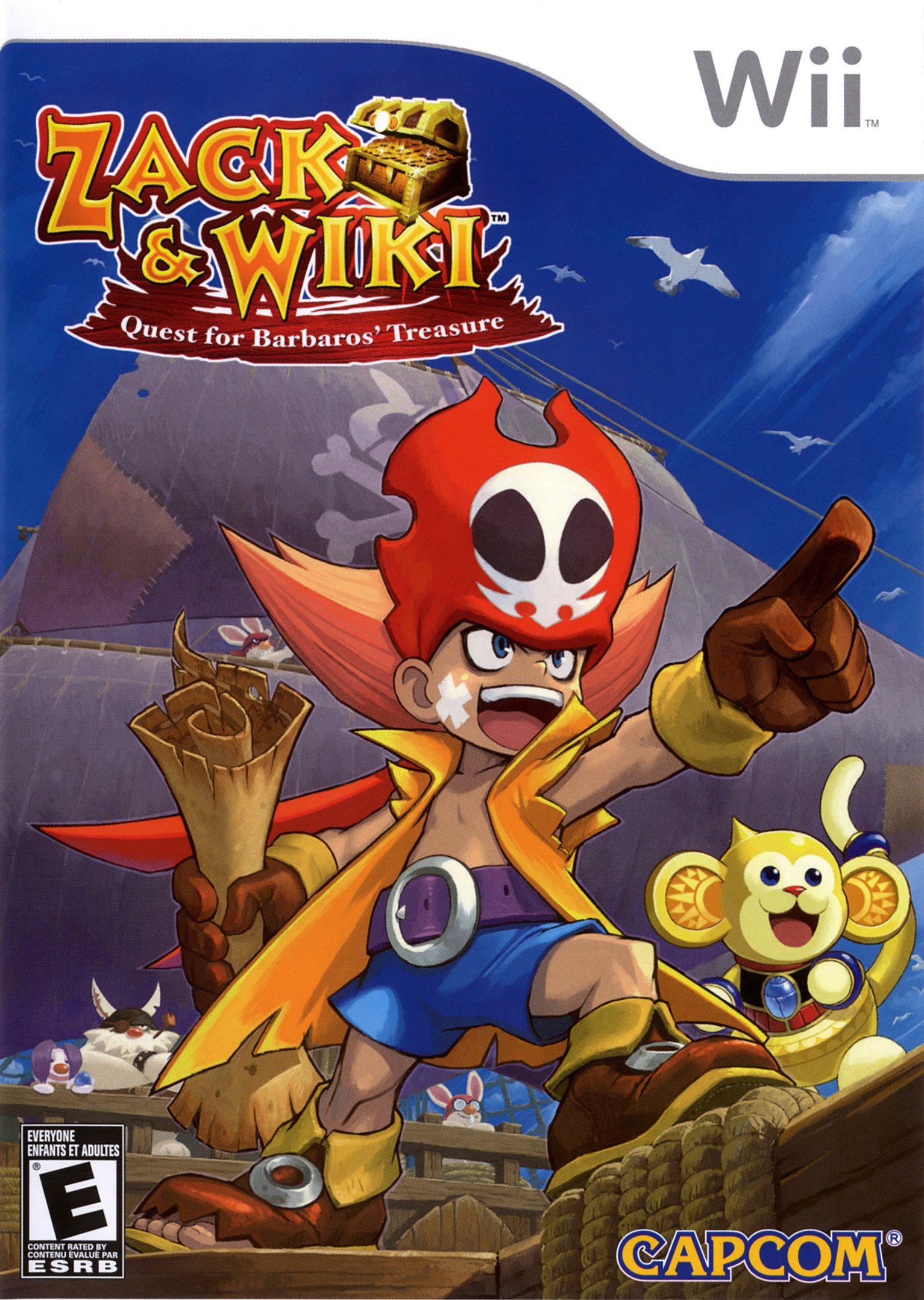 Обложка игры Zack & Wiki: Quest for Barbaros' Treasure