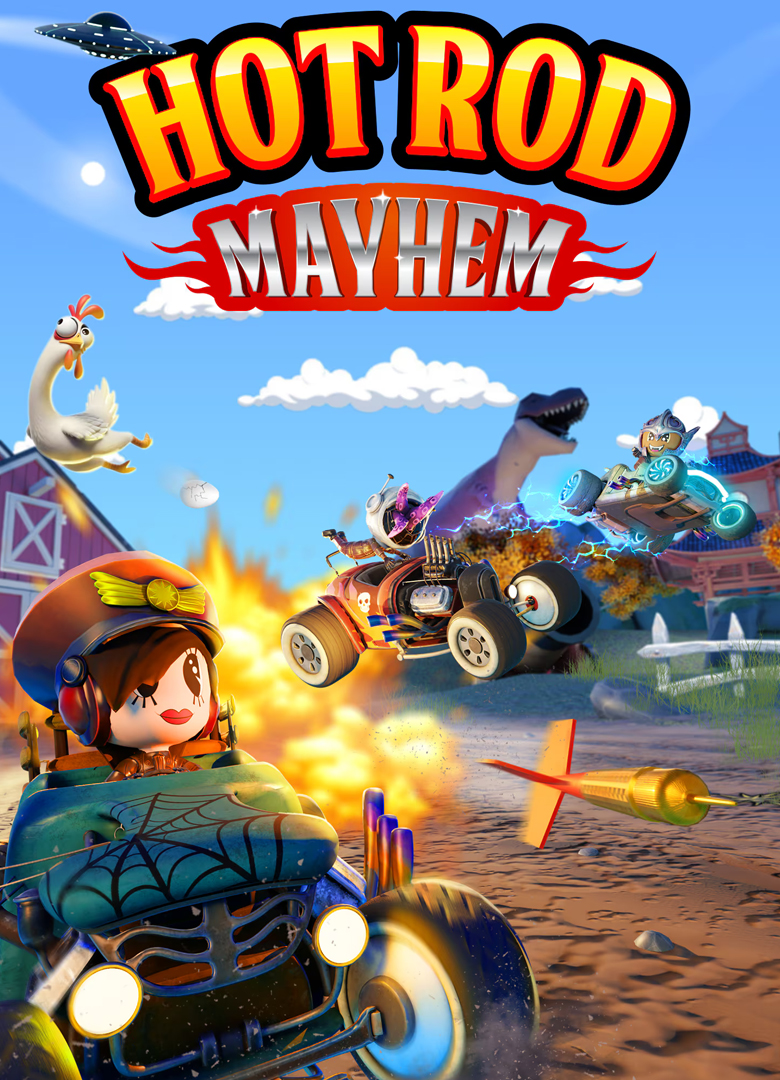 Обложка игры Hot Rod Mayhem