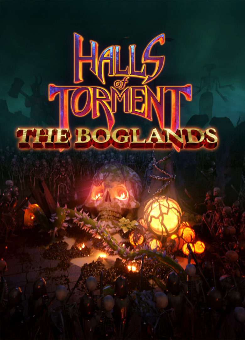 Обложка игры Halls of Torment: The Boglands