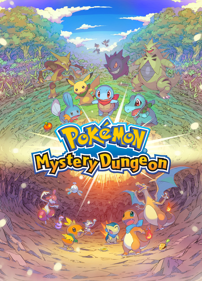 Обложка Pokemon Mystery Dungeon: Rescue Team