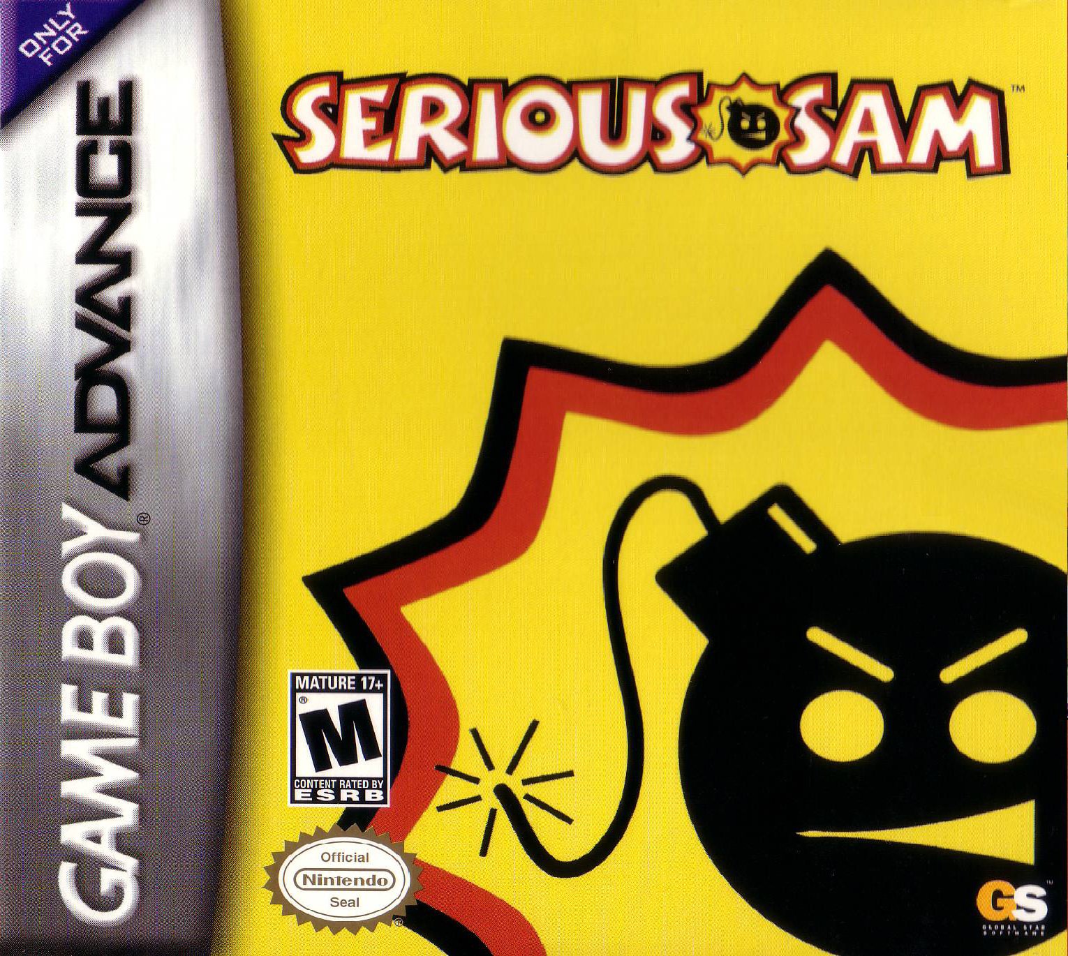 Обложка игры Serious Sam Advance