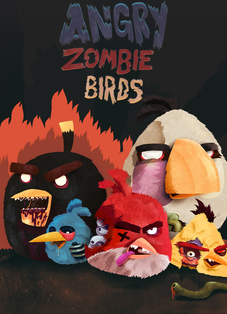 Обложка Angry Zombie Birds