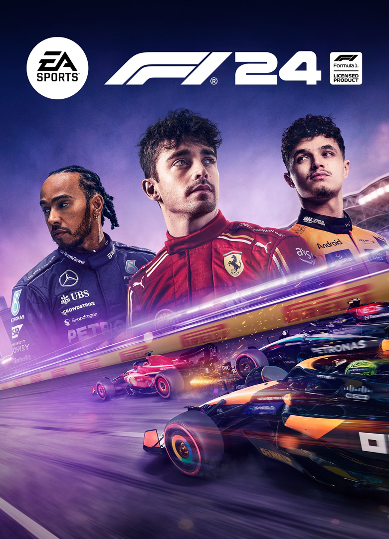 Обложка игры F1 24