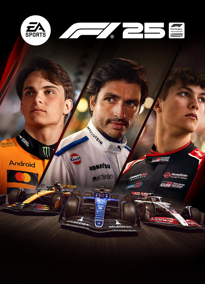 Обложка игры F1 25