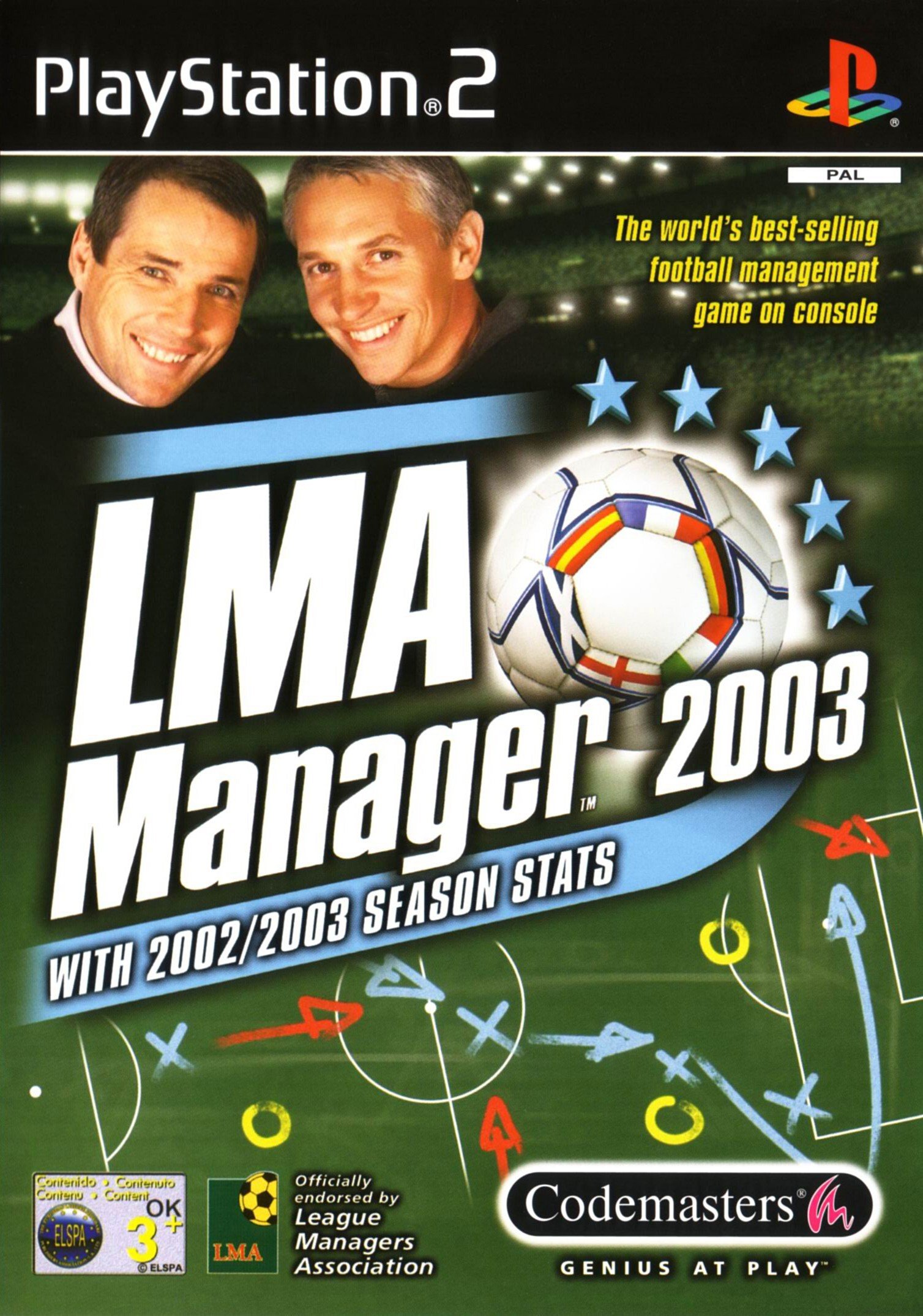 Обложка игры LMA Manager 2003