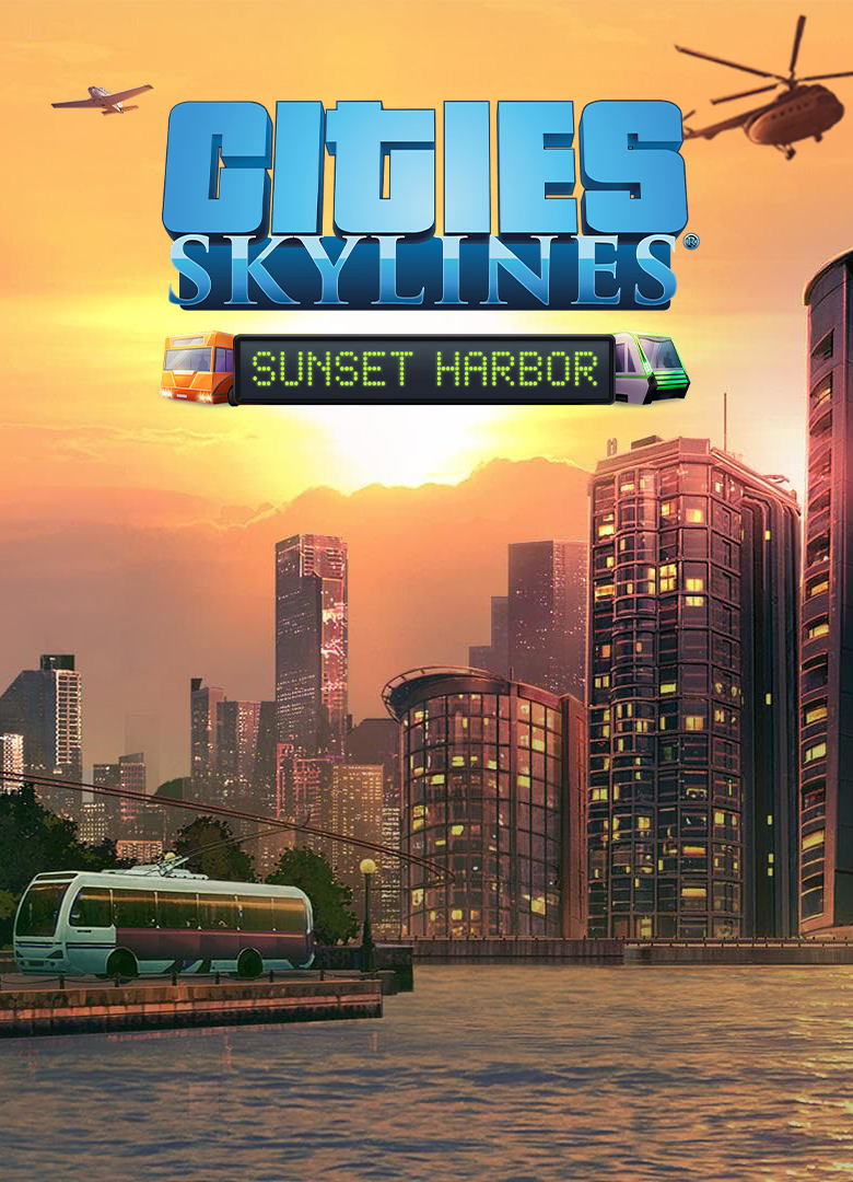 Обложка игры Cities: Skylines - Sunset Harbor