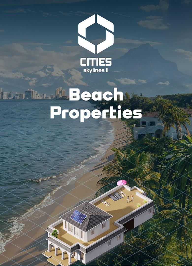 Обложка игры Cities: Skylines 2 - Beach Properties
