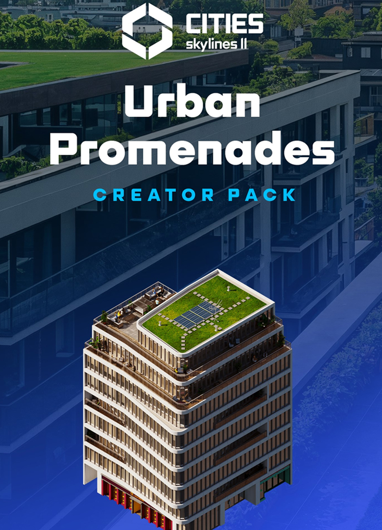Обложка игры Cities: Skylines 2 - Urban Promenades