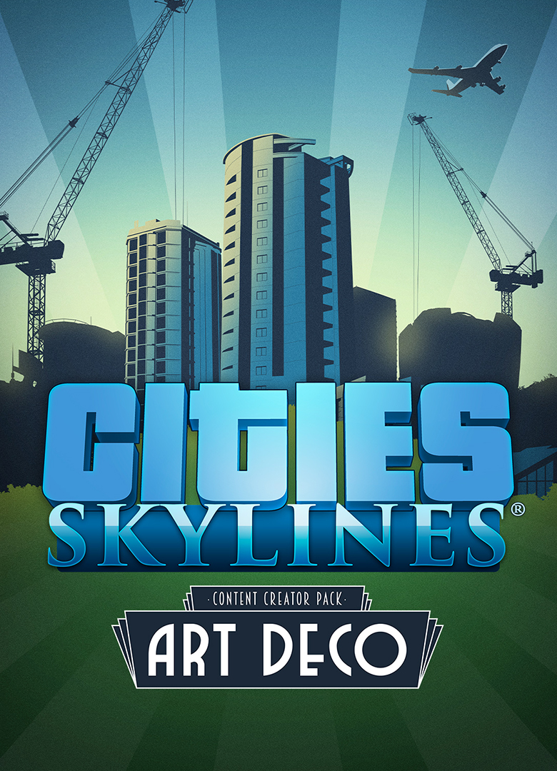 Обложка игры Cities: Skylines - Art Deco