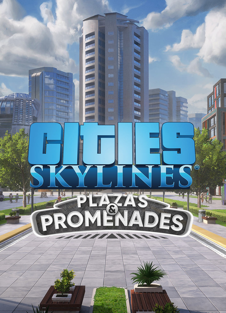 Обложка игры Cities: Skylines - Plazas & Promenades