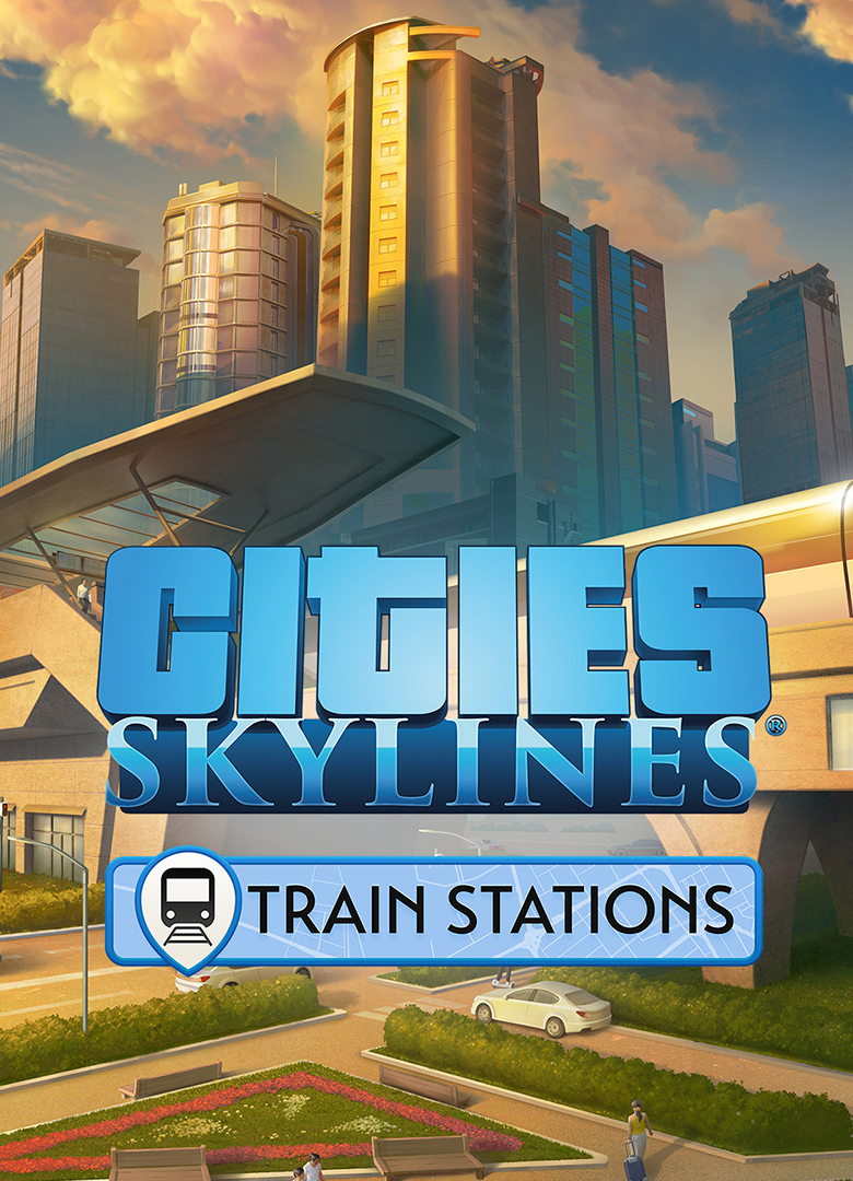 Обложка игры Cities: Skylines - Train Stations