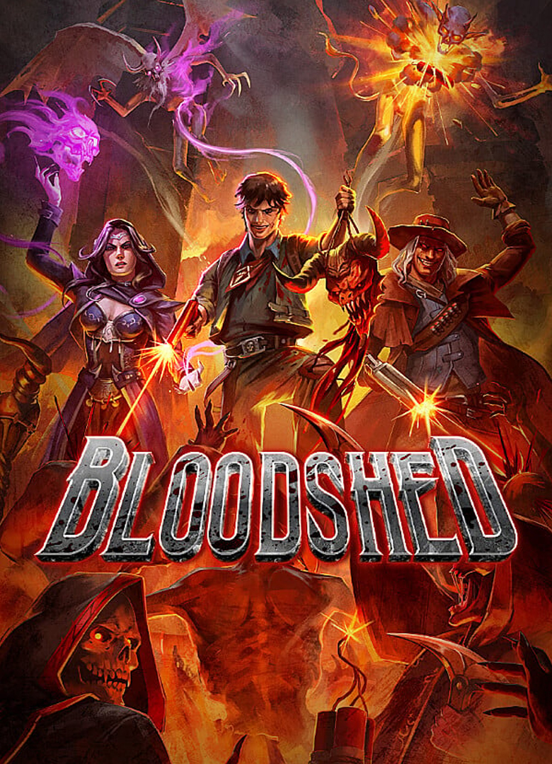 Обложка Bloodshed