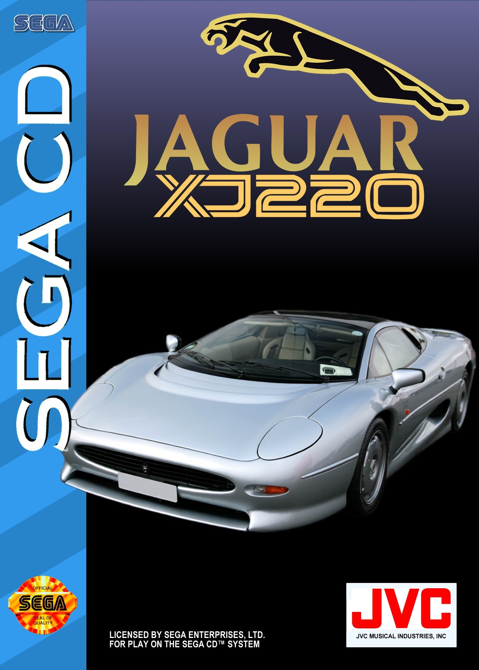Обложка игры Jaguar XJ220