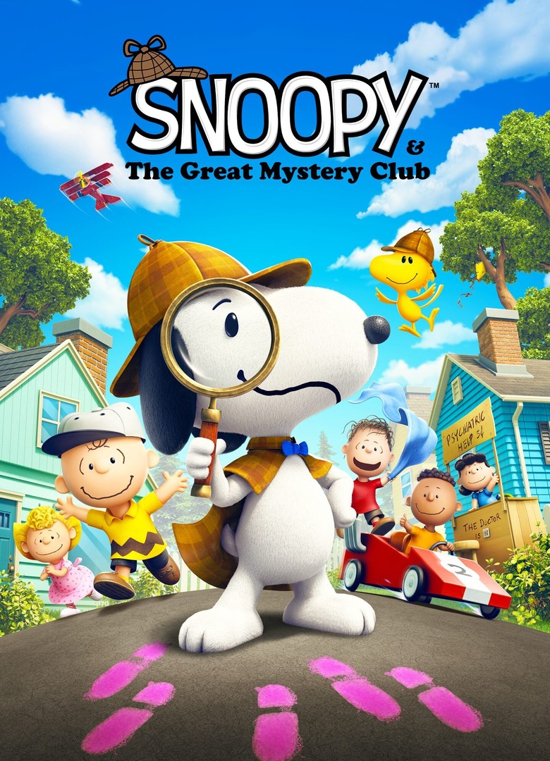 Обложка игры Snoopy & The Great Mystery Club