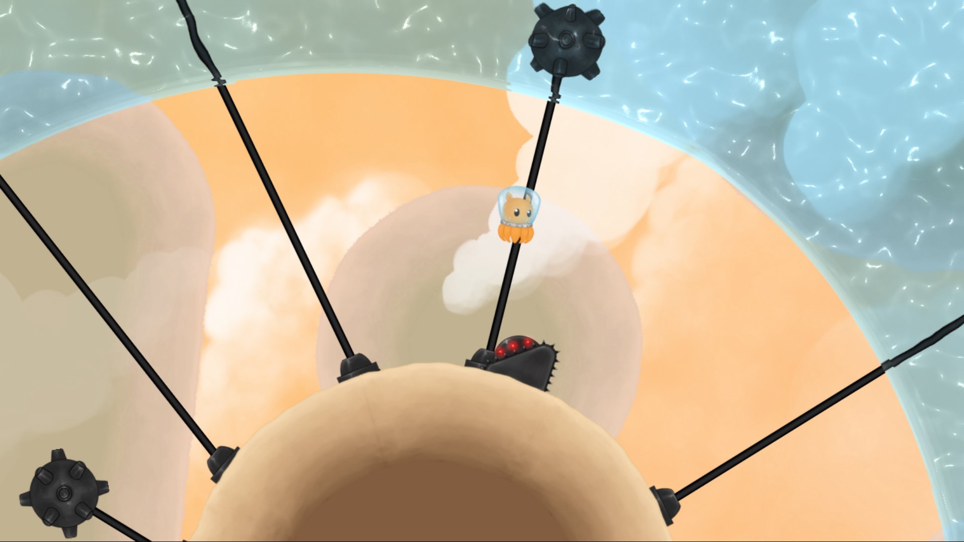 Скриншот из игры Airscape: The Fall of Gravity Demo - 5