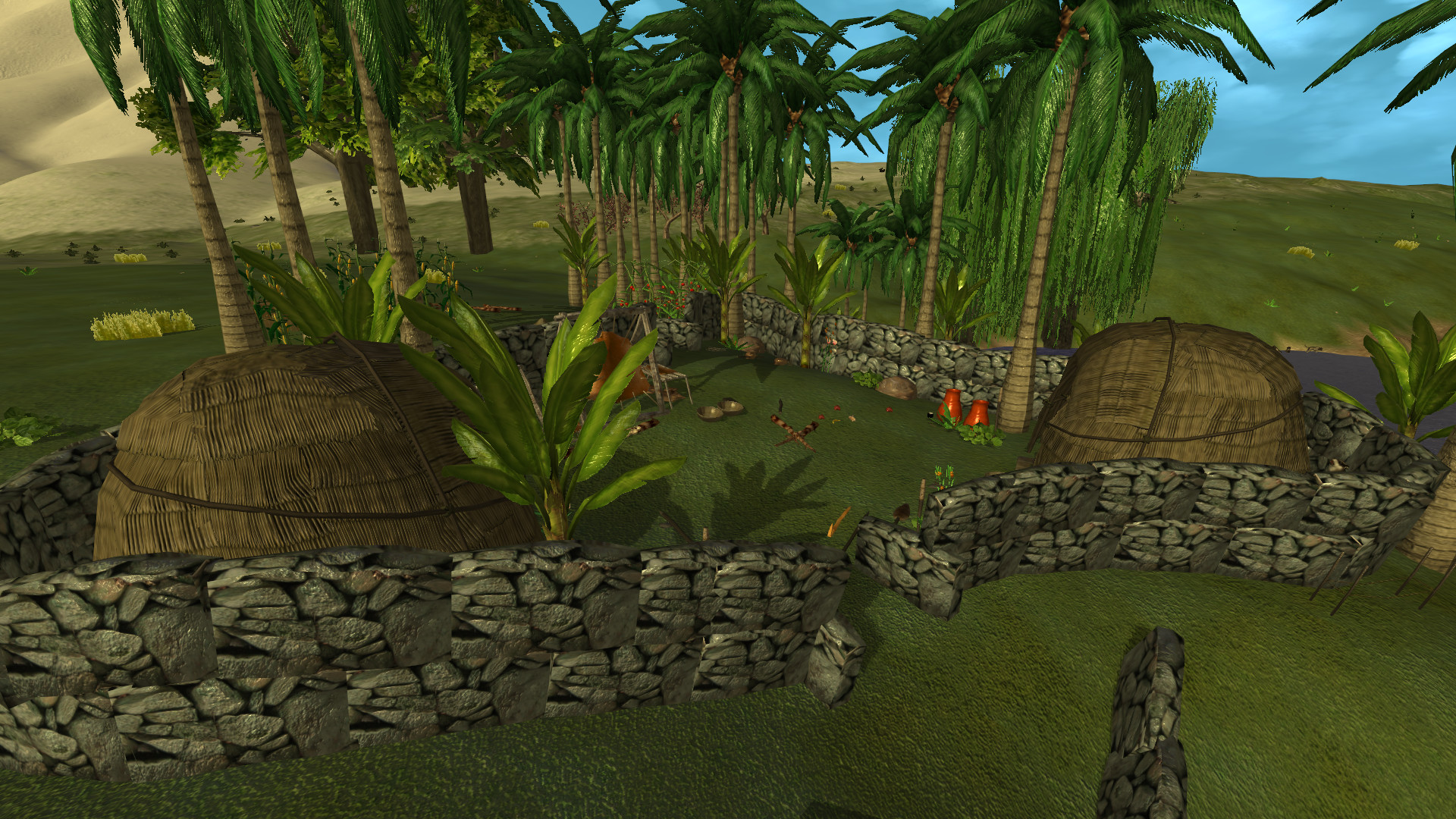 Скриншот из игры Vantage: Primitive Survival Game - 1
