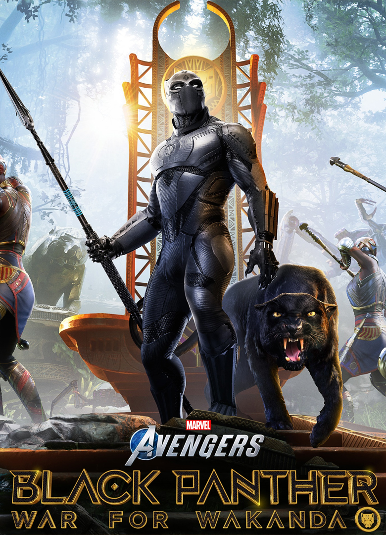 Обложка игры Marvel's Avengers - War for Wakanda