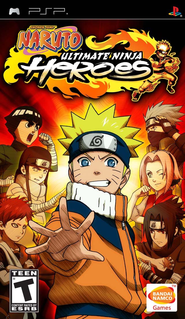 Обложка игры Naruto: Ultimate Ninja Heroes