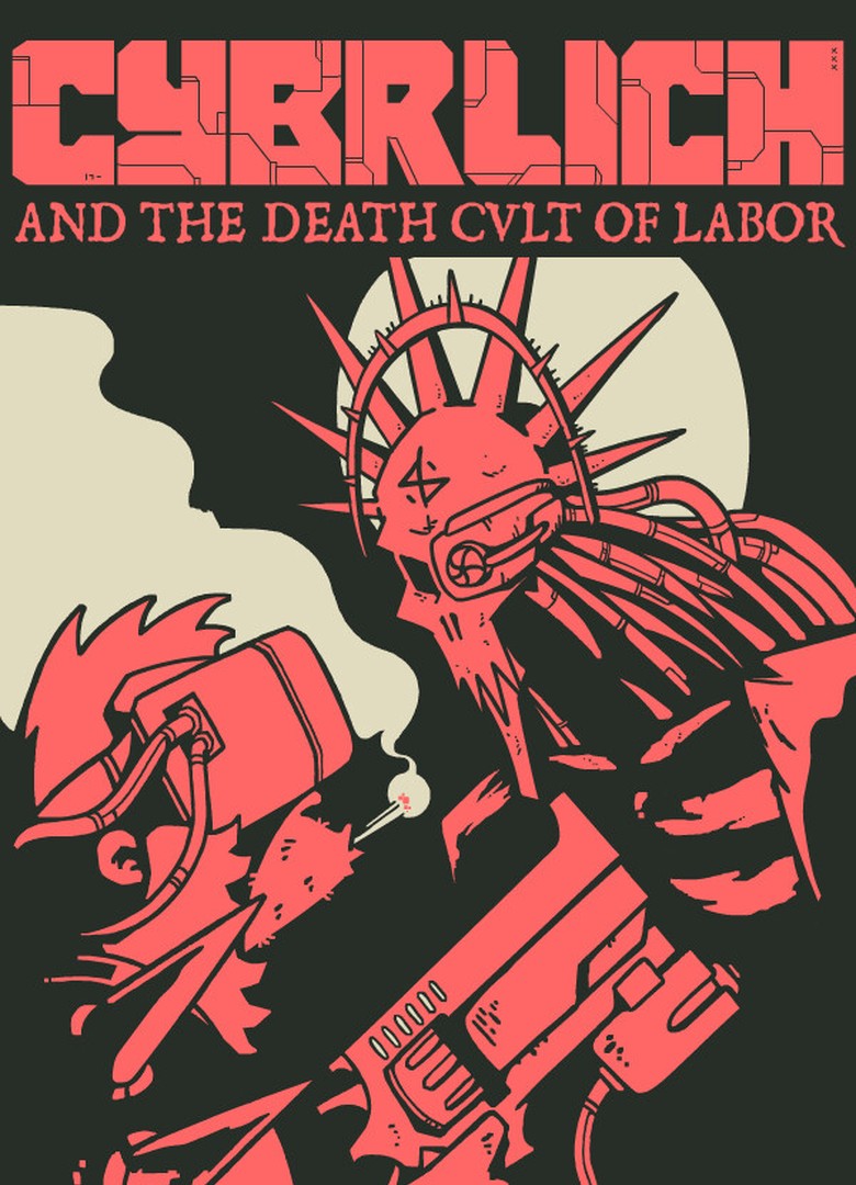Обложка CYBRLICH and the Death Cult of Labor