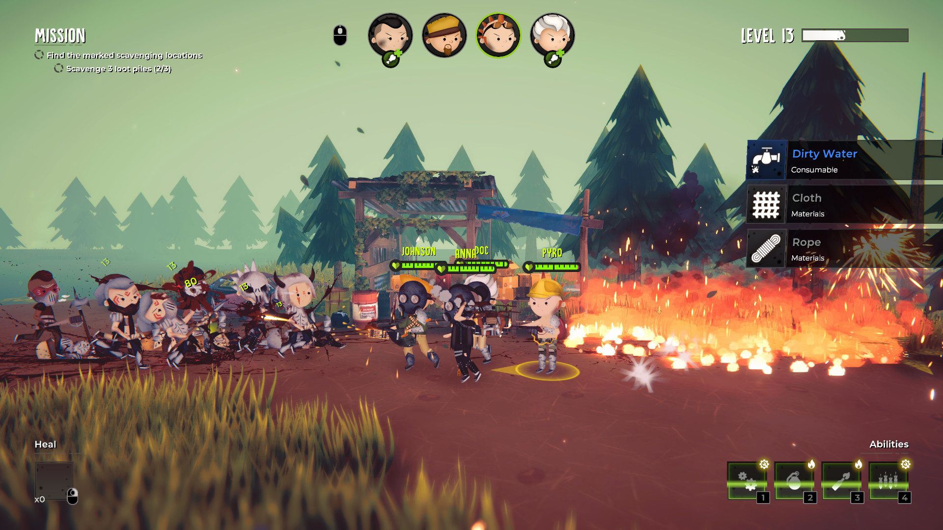 Скриншот из игры HordeCore - 1