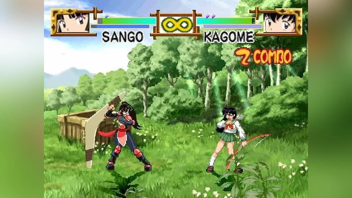 Скриншот из игры Inuyasha: A Feudal Fairy Tale - 2