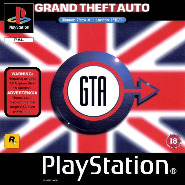 Обложка игры Grand Theft Auto: London 1969