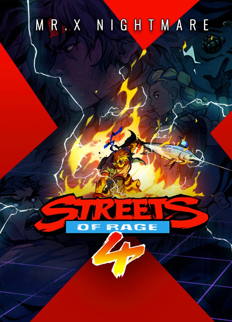 Обложка игры Streets Of Rage 4 - Mr. X Nightmare
