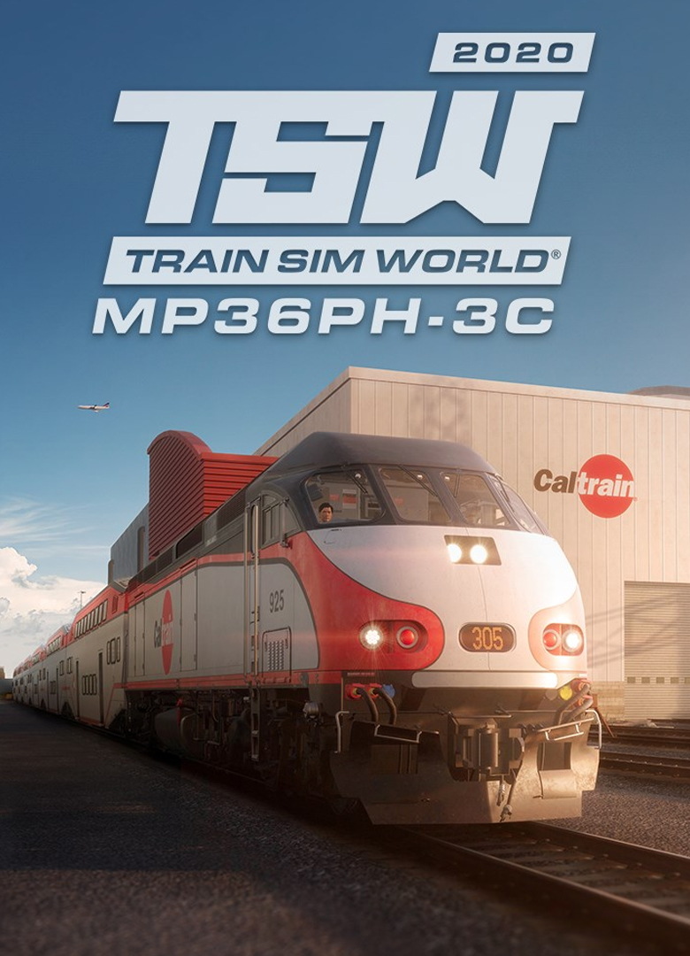 Обложка игры Train Sim World 2020: Caltrain MP36PH 3C 'Baby Bullet'