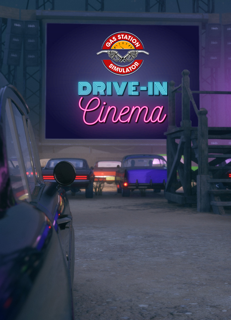 Обложка Gas Station Simulator: Drive-In Cinema