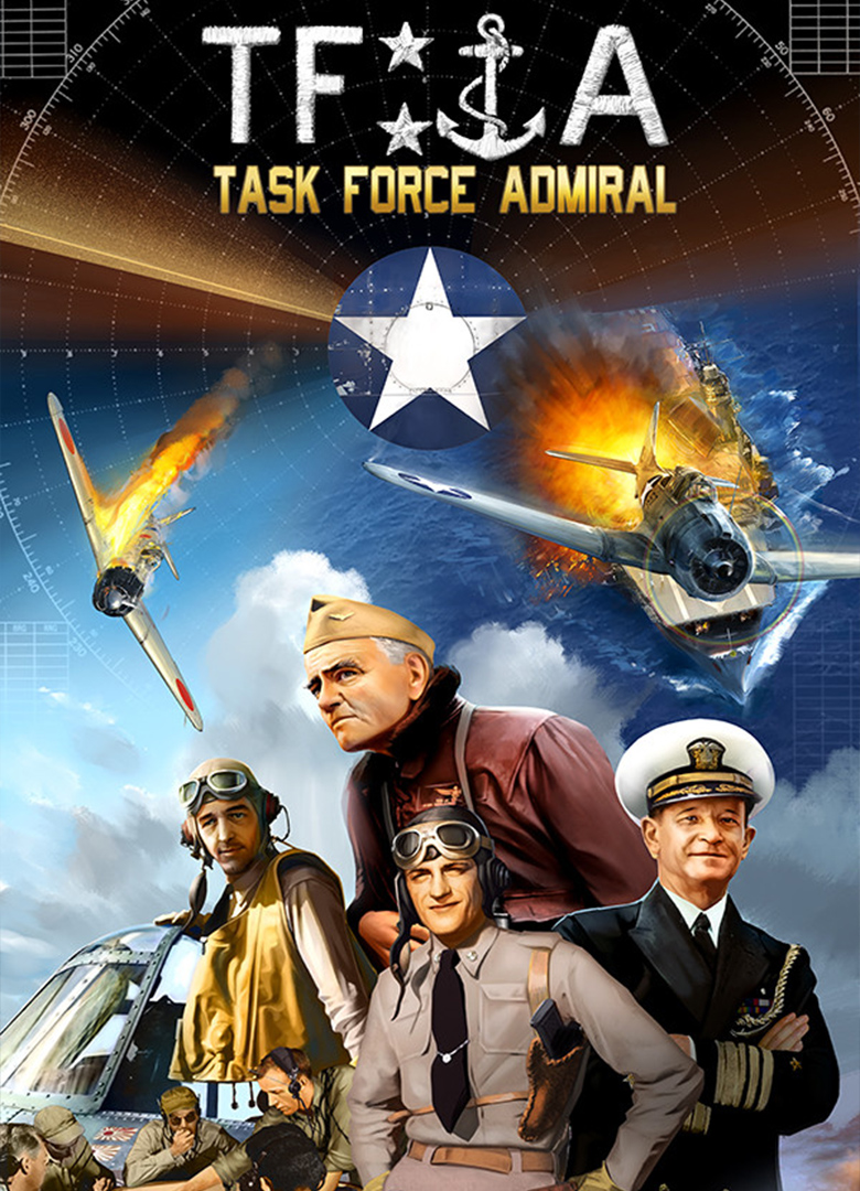Обложка Task Force Admiral - Vol.1: American Carrier Battles