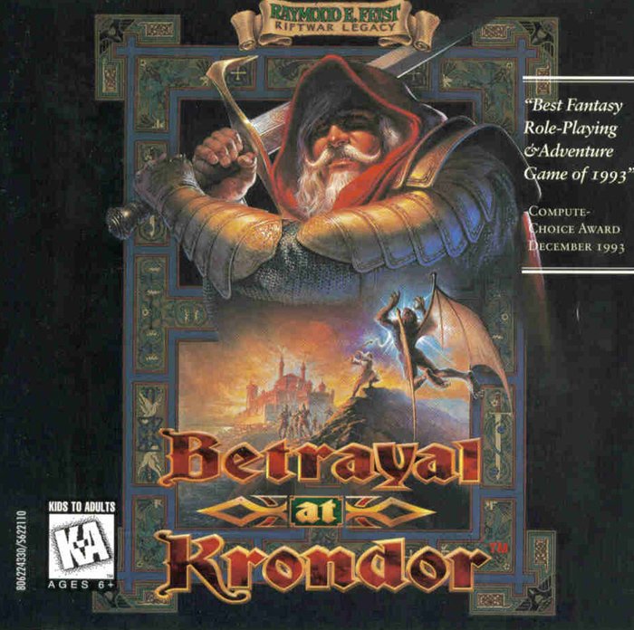Обложка игры Betrayal at Krondor