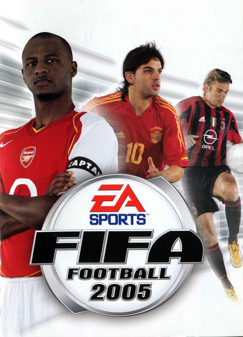 Обложка игры FIFA 2005